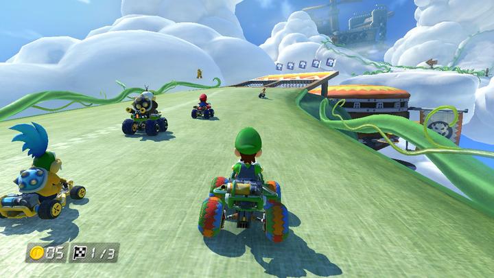 Actual product image Nintendo Switch Mario Kart 8 Deluxe Bundle