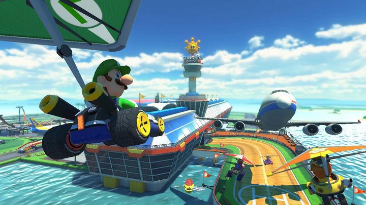 Actual product image Nintendo Switch Mario Kart 8 Deluxe Bundle