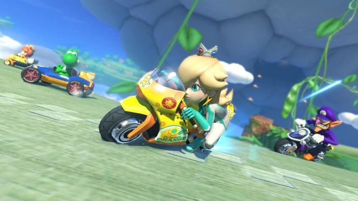 Actual product image Nintendo Switch Mario Kart 8 Deluxe Bundle