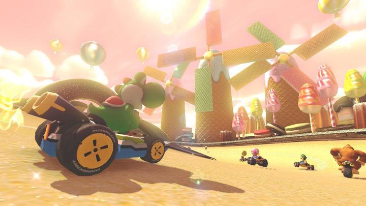 Actual product image Nintendo Switch Mario Kart 8 Deluxe Bundle