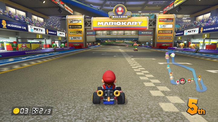 Actual product image Nintendo Switch Mario Kart 8 Deluxe Bundle
