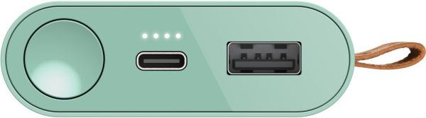 Actual product image Fresh'N Rebel CONCRETE - Powerbank (12000 mAh, 44.40 Wh)
