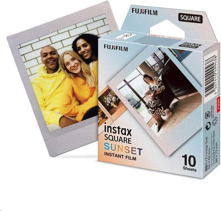 Produktbild Fujifilm instax Square Film Sunset Rainbow (Instax Square SQ10, Instax Square SQ6, Instax Square SQ20)