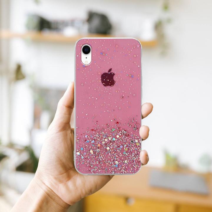 Produktbild Cadorabo TPU Cover funkelnder Glitter (Apple iPhone XR)