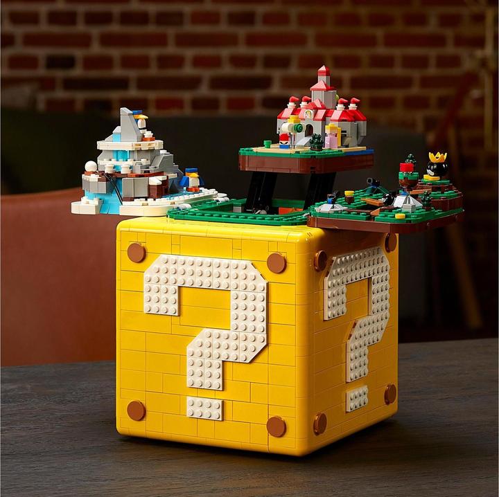 Image du produit LEGO Bloc de points d'interrogation de Super Mario 64 (71395, LEGO difficiles à trouver, LEGO Super Mario)