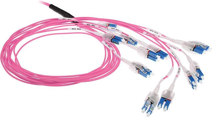 Immagine prodotto 60 metri di cavo in fibra multimodale 50/125 OM4 pretermesso 24F LC Polarity Twist (60 m)