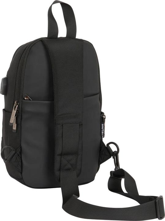 Produktbild Safta Rucksack Black Schwarz 18 x 34 x 12 cm (12 l)