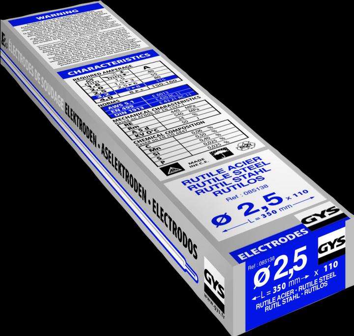 Actual product image GYS Welding electrodes