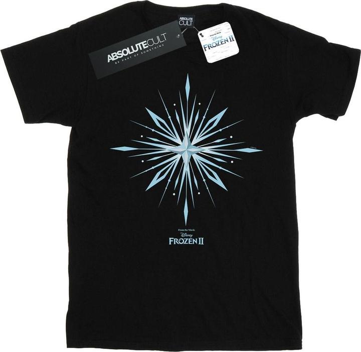 Immagine prodotto Disney Frozen 2 Elsa Signature Snowflake Maglietta Ampia Donna (XXL)
