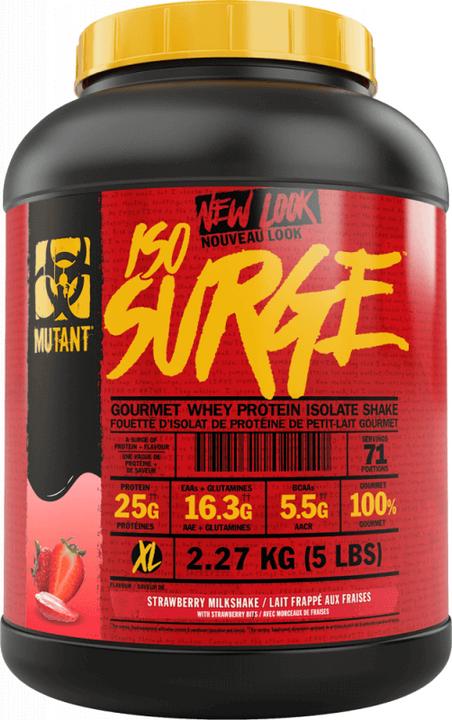 Actual product image Mutant Iso Surge, 2270 g (Strawberry Milkshake, 1 pcs., 2540 g)