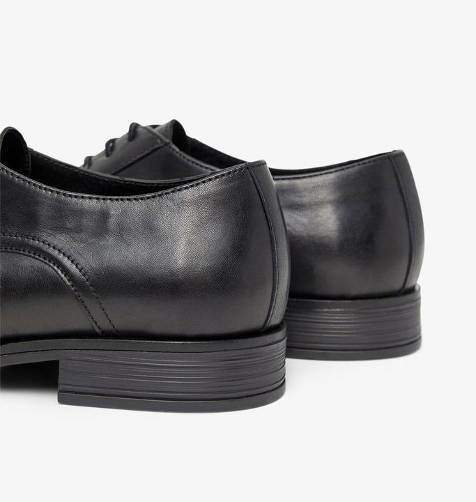 Actual product image Bianco BIABYRON leather derby shoes (40)