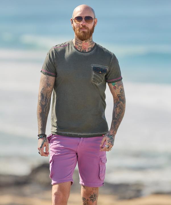 Produktbild Joe Browns Aztec Trim Acid Wash T-Shirt (M)