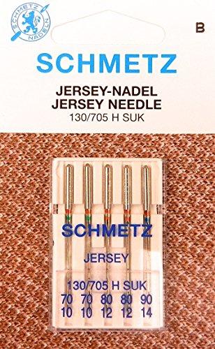 Actual product image Schmetz Sewing machine needles Jersey size 70-90 5 pcs