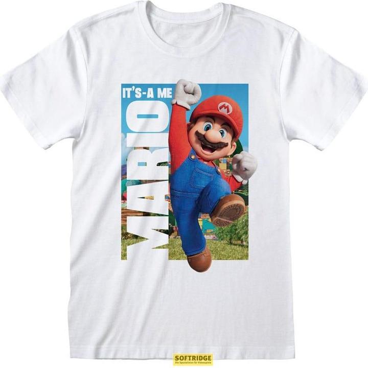Image du produit Heroes Inc Super Mario Bros T-shirt It's A Me Mario Fashion (M) (M)
