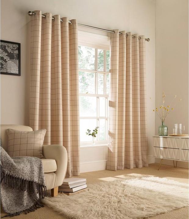 Produktbild Furn Ösenvorhänge Ellis (229 x 229 cm)