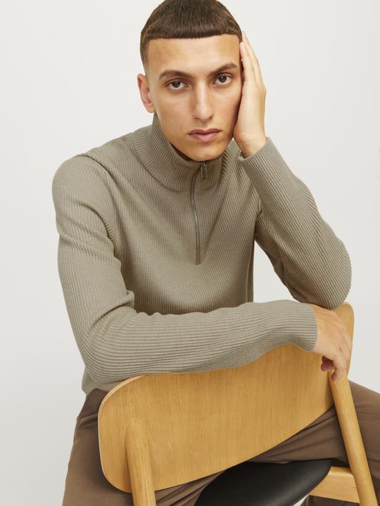 Actual product image Jack & Jones Jjeperfect Knit Half Zip Sn (L)