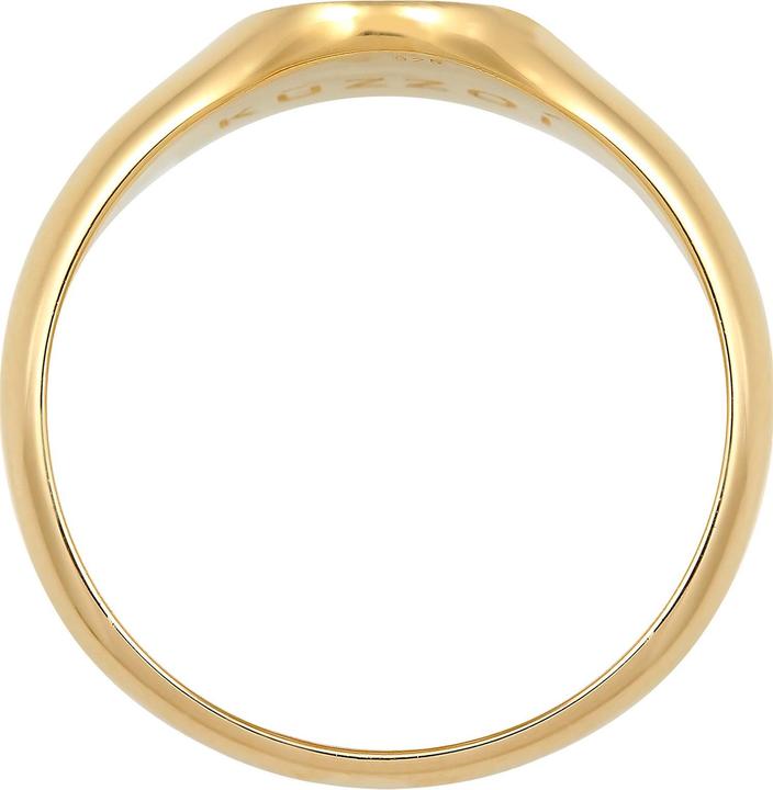 Produktbild Kuzzoi Ring Basic Cool Siegelring Herren Matt 925 Silber (60, 925 Silber)
