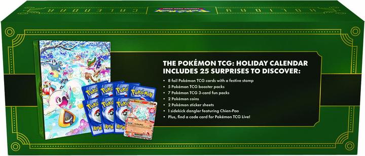 Actual product image Pokémon Holiday Calendar 2024