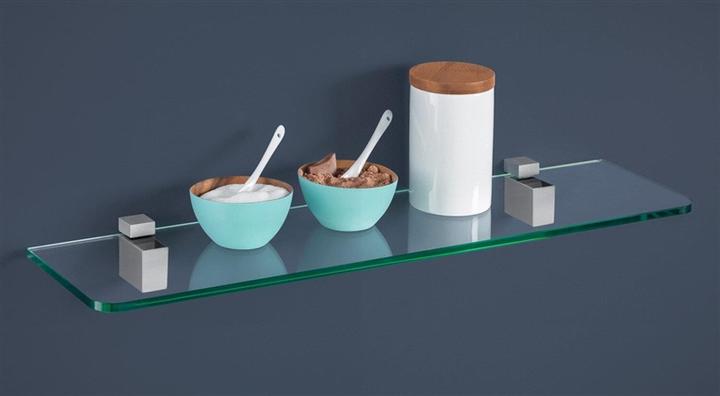 Produktbild Dolle Glas-Regalboden Standard B 600 x T 200 x H 8 mm, klar (60 x 20 x 1 cm)