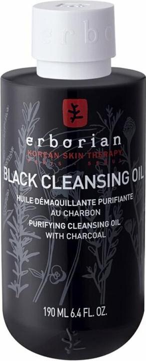 Actual product image Erborian Charcoal - Black Cleansing Oil (Cleansing lotion, 190 ml)
