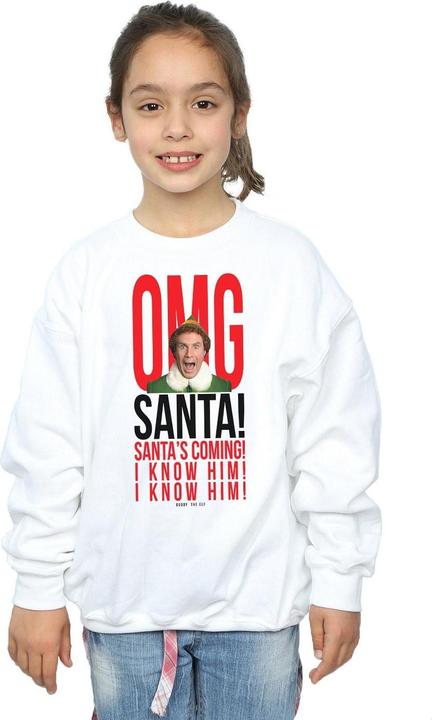 Image du produit Elf - Sweat OMG SANTA KNOW HIM - Fille (116)