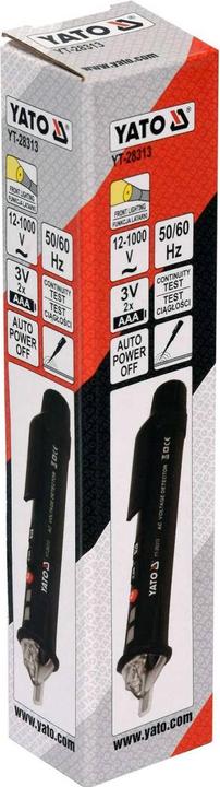 Produktbild Yato Profi Berührungsloser Induktions-Spannungsprüfer 12-1000V YT-28313