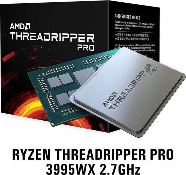 Produktbild AMD Ryzen Threadripper PRO 3995WX (sWRX8, 2.70 GHz, 64 -Core)