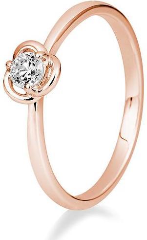 Actual product image Breuning RING - Rose setting with diamond (51, 750/18 K Gold)