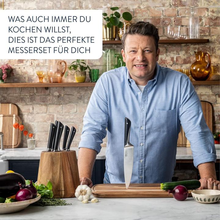 Actual product image Tefal Jamie Oliver Utility Knife 12 cm, Black (12 cm)