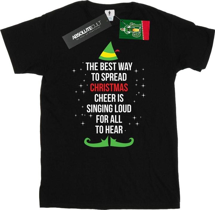 Image du produit Elf - T-shirt CHRISTMAS CHEER TEXT - Homme (M)