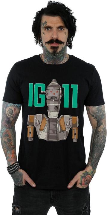 Immagine prodotto Star Wars The Mandalorian IG-11 Bounty Hunter Maglietta Uomo (XXL)