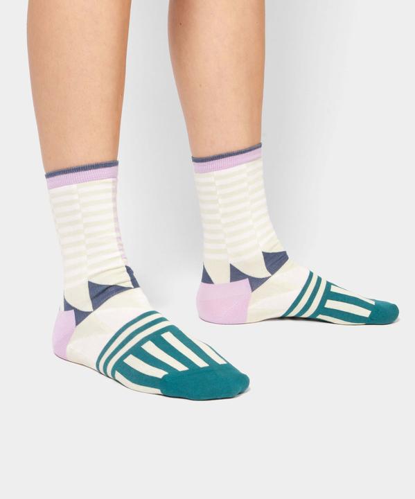 Actual product image DillySocks Chaussettes "Premium pastel tile" Ã©cru (Single pack, 39 - 41)