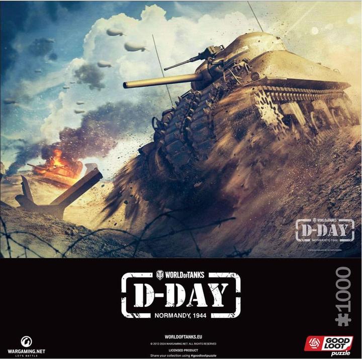 Immagine prodotto Good Loot Puzzle di massa di World of Tanks D-Day (1000 pezzi)