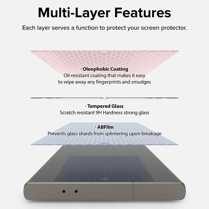 Produktbild Protectorking 4x echtes Tempered 9H Panzerglas HD KLAR (4 Stück, Samsung Galaxy S24 Ultra)