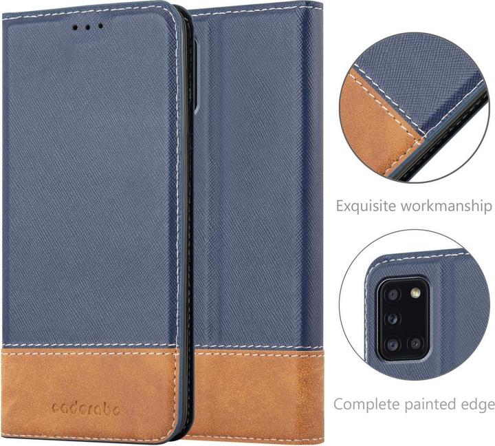 Productafbeelding Cadorabo X-Wallet hoes voor kunstleer pak (Samsung Galaxy A31)