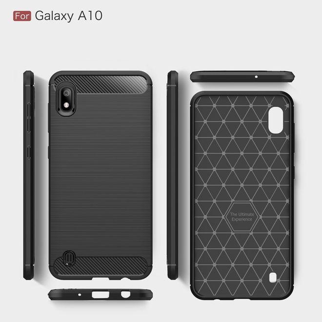 Actual product image MU Style Carbon Fiber TPU Softcase Series (Samsung Galaxy A10)