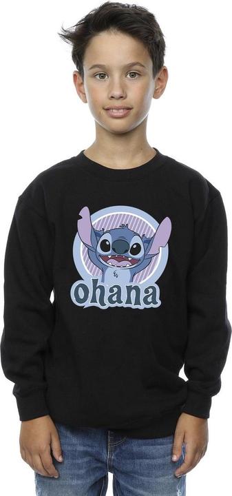 Produktbild Disney Lilo And Stitch Ohana Circle Sweatshirt Jungen (152, 158)