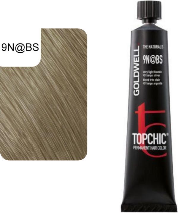 Actual product image Goldwell Topchic Elumenated (9NBS - ultrablond elumenated beige silver)