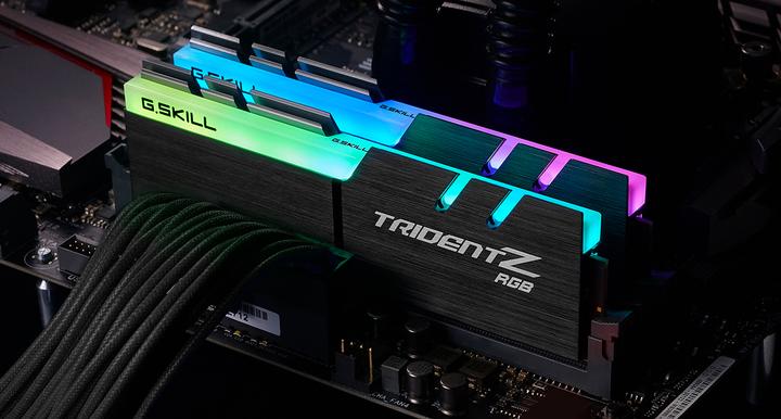 Actual product image G.Skill Trident Z RGB (2 x 32GB, 3200 MHz, DDR4-RAM, DIMM)