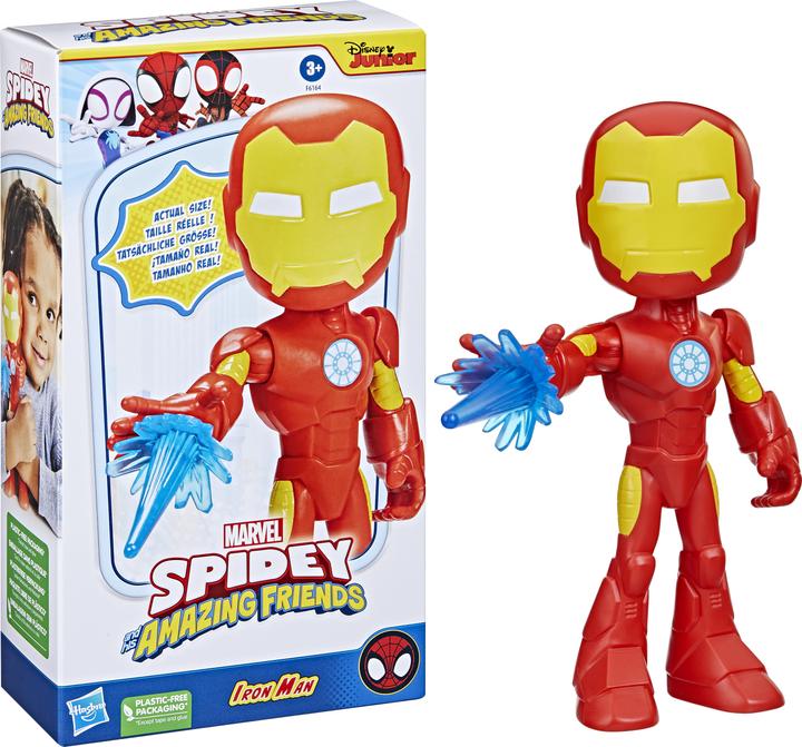 Image du produit Hasbro super grande figure d'action Iron Man, jouet de super-héros pour enfants