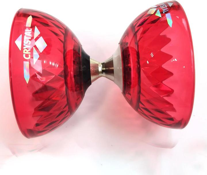 Produktbild Acrobat Set Bearing diabolo crystal-red + aluminum hand sticks