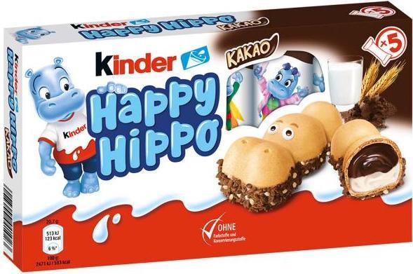 Actual product image Kinder Happy Hippo 103.5g (122 g)