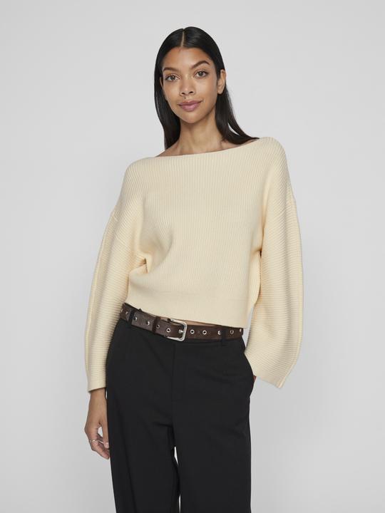 Image du produit Vila Pull en tricot à encolure en U (XL)