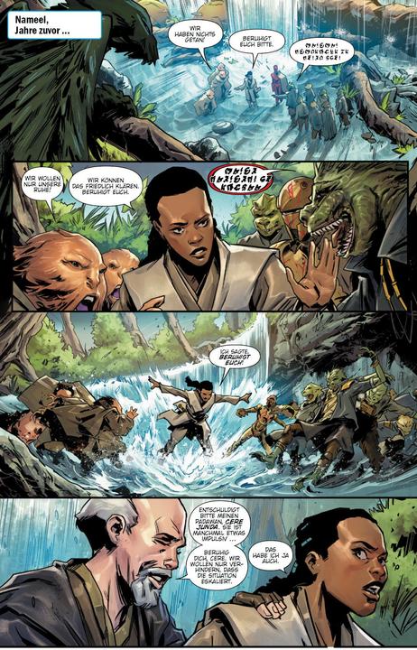 Actual product image Panini Star Wars Comics: Jedi: Fallen Order - Der dunkle Tempel (German, Paolo Villanelli, Thomas Schröder, Matthew Rosenberg, 2020)