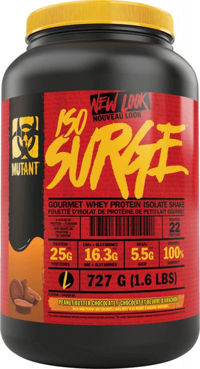 Image du produit Mutant Iso Surge (Peanut Butter Chocolate, 1 pcs, 727.10 g)