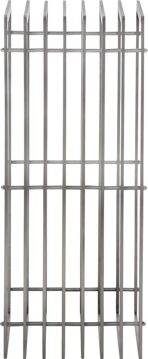 Immagine prodotto CLP Porta legna Irving 40x50x100, acciaio inox (40 x 50 x 100 cm)