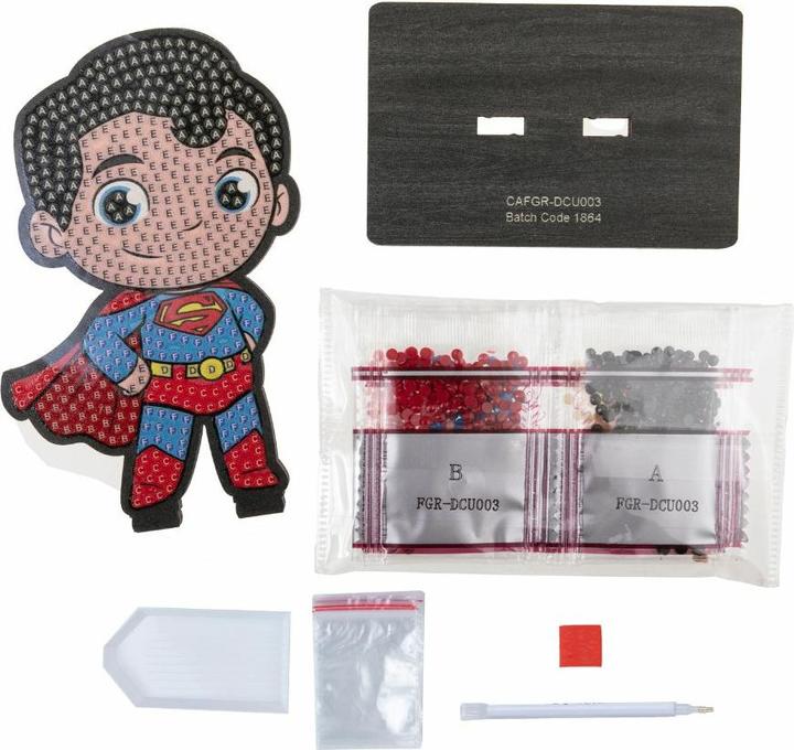 Immagine prodotto Craft Buddy Superman, pupazzo d'arte in cristallo di circa 11x8 cm