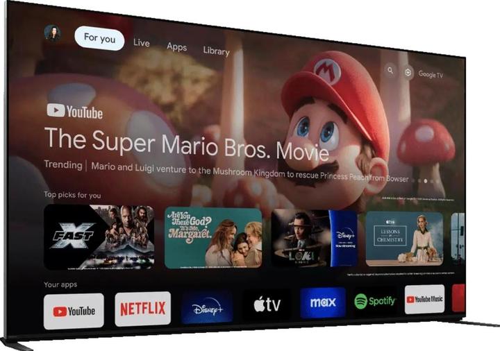 Actual product image Sony K-65XR90 (65", Bravia 9, QLED, Mini-LED, 4K, 2024)