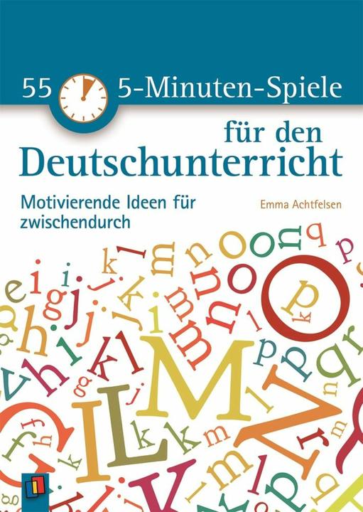 Actual product image 55 5-minute games for German lessons (German, Emma Achtfelsen, 2016)