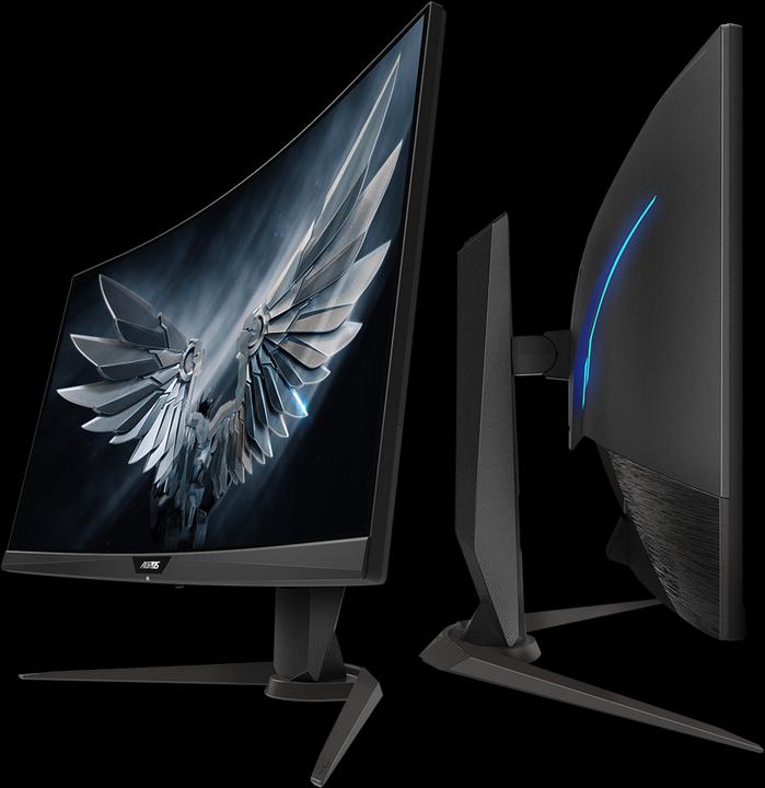 Actual product image Gigabyte AORUS CV27F (1920 x 1080 pixels, 27")